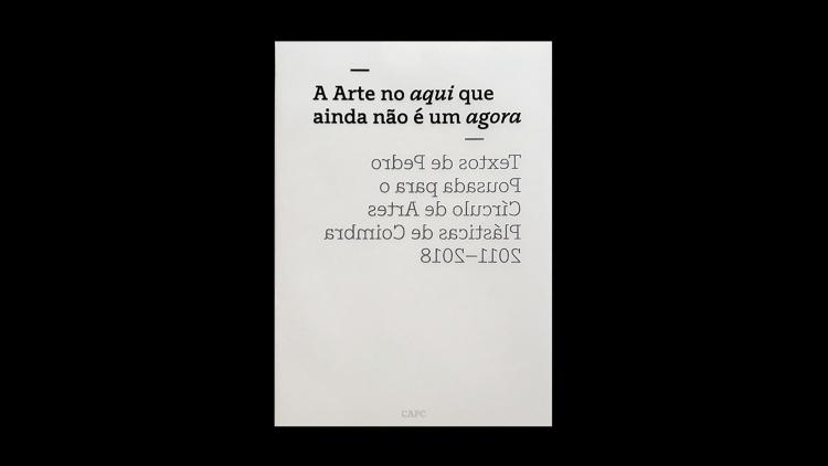 Lançamento do livro «A Arte no 'aqui' que ainda não é um 'agora'»