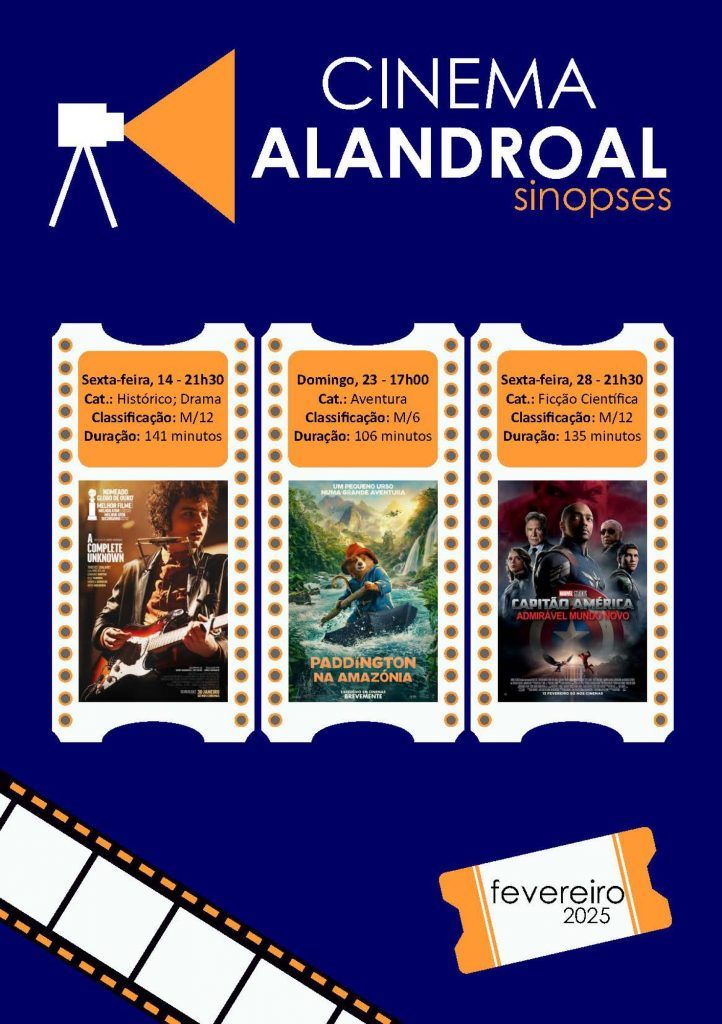 Cinema Alandroal – fevereiro