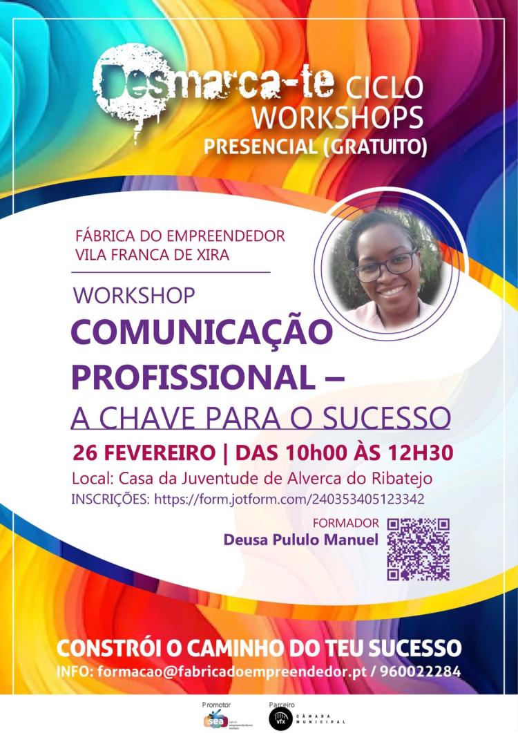 Workshop 'Comunicação Profissional - A Chave para o Sucesso'