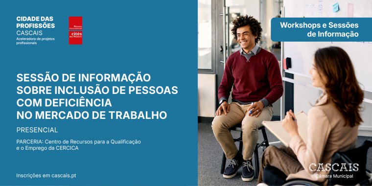 SESSÃO DE INFORMAÇÃO SOBRE INCLUSÃO DE PESSOAS COM DEFICIÊNCIA NO MERCADO DE TRABALHO