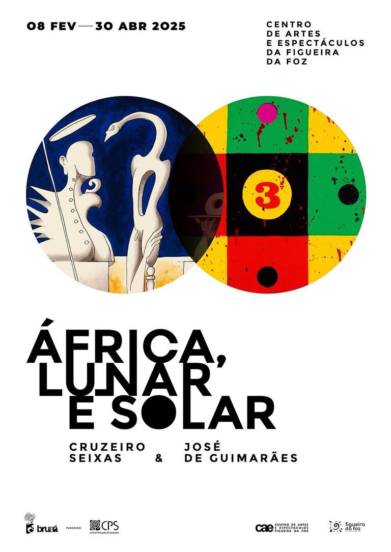 Exposição 'África, Lunar e Solar', de Cruzeiro Seixas e José de Guimarães.