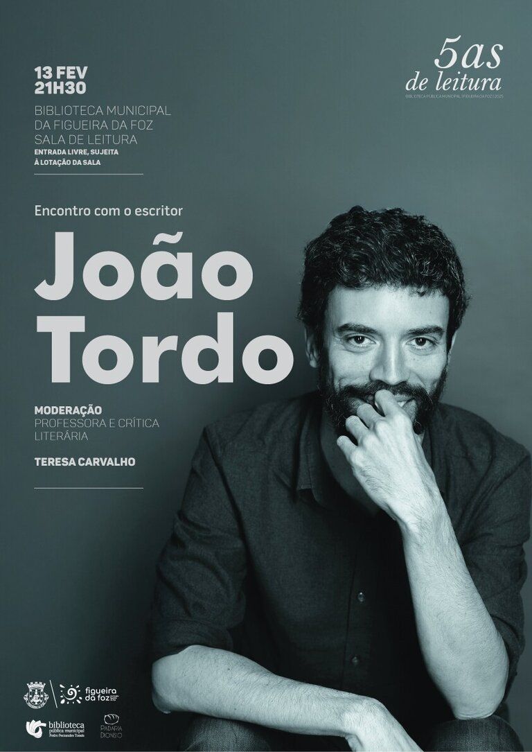 5as de Leitura- Encontro com o escritor João Tordo