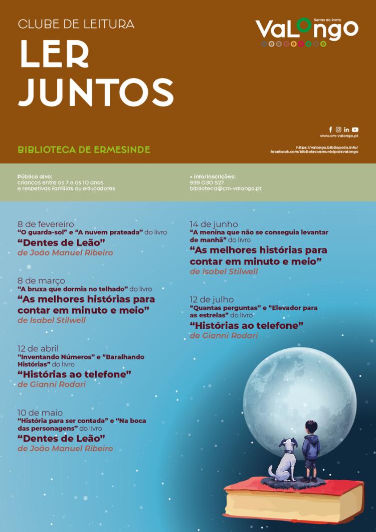Clube de Leitura “Ler Juntos” está de volta a Ermesinde para crianças dos sete aos 10 anos