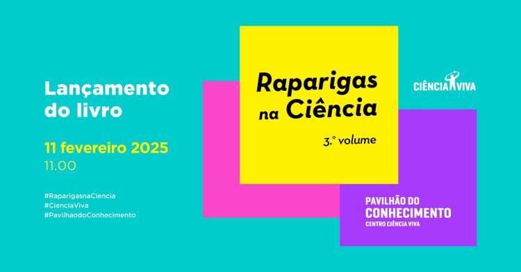 'Raparigas na Ciência' - 3.º volume