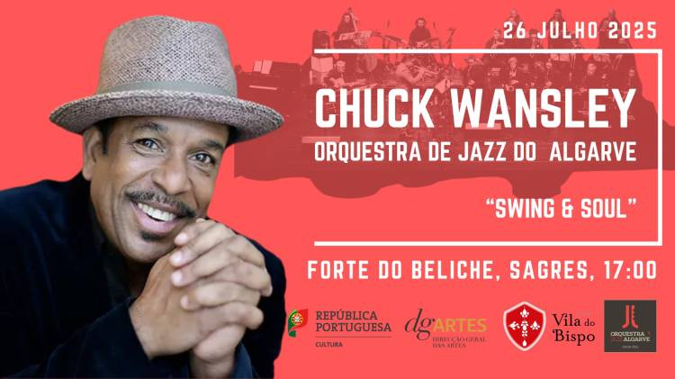 Chuck Wansley | Orquestra de Jazz do Algarve | Swing & Soul | Sagres