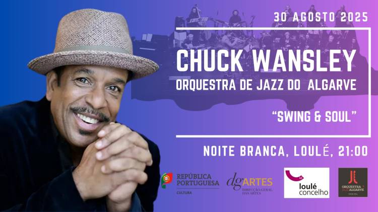 Chuck Wansley | Orquestra de Jazz do Algarve | Noite Branca | Loulé