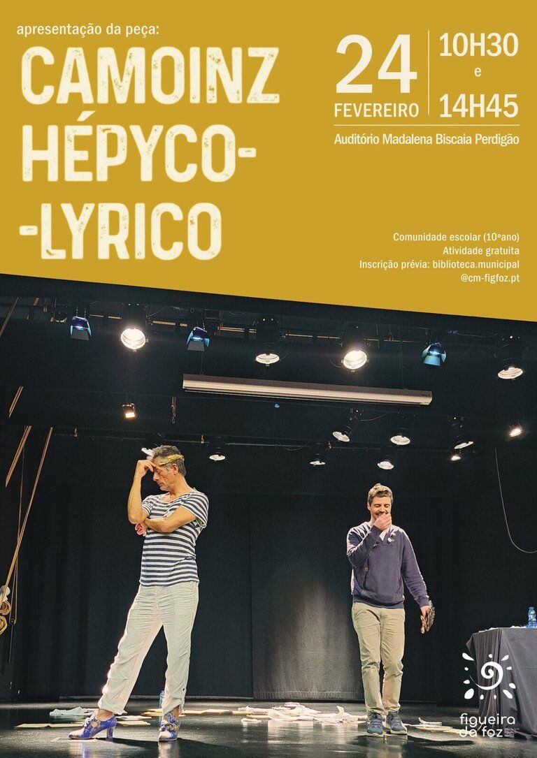 Apresentação da peça «Camoinz Hépyco-Lyrico»