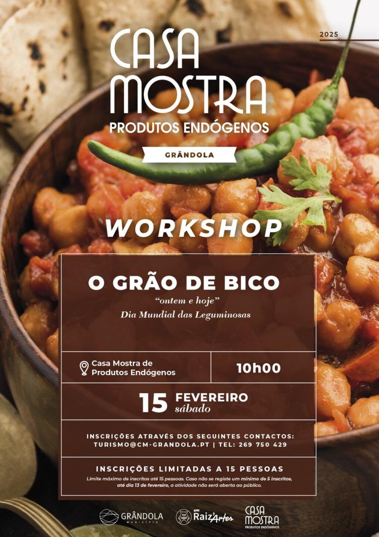 WORKSHOP | O grão de bico « ontem e hoje »