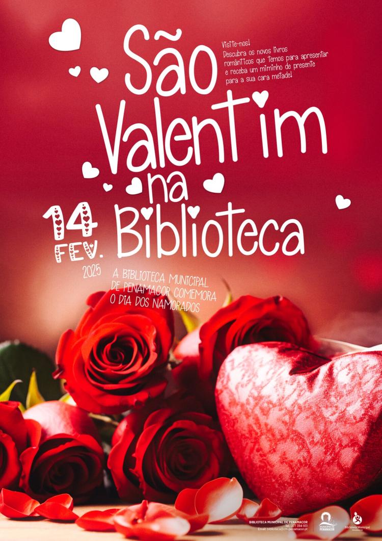 São Valentim na Biblioteca