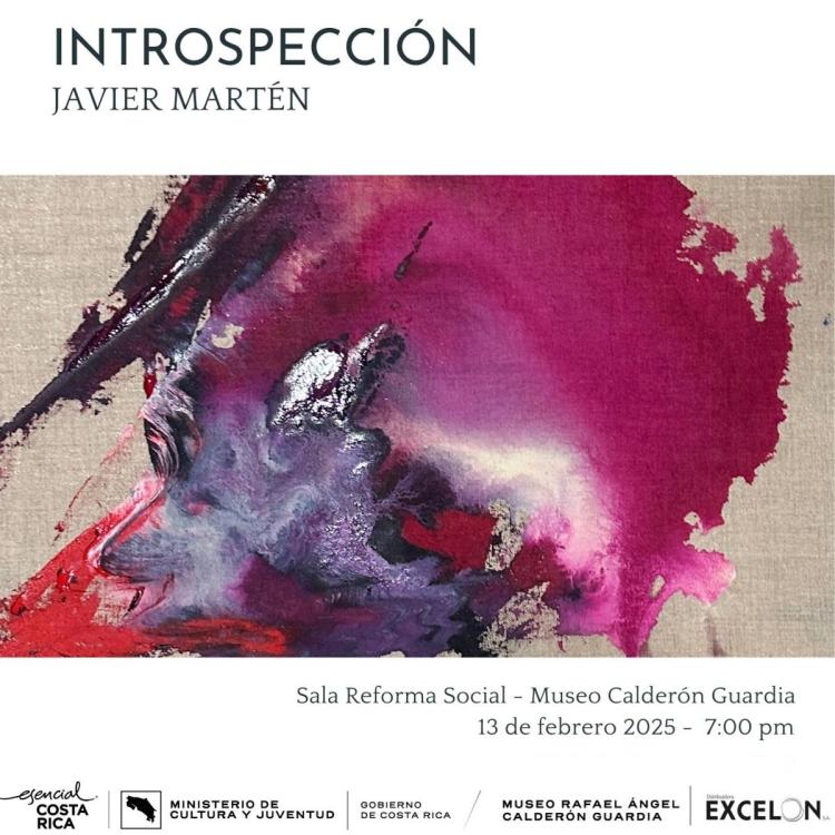 Exposición Instrospección de Javier Martén l Museo Dr. Rafael Calderón Guardia