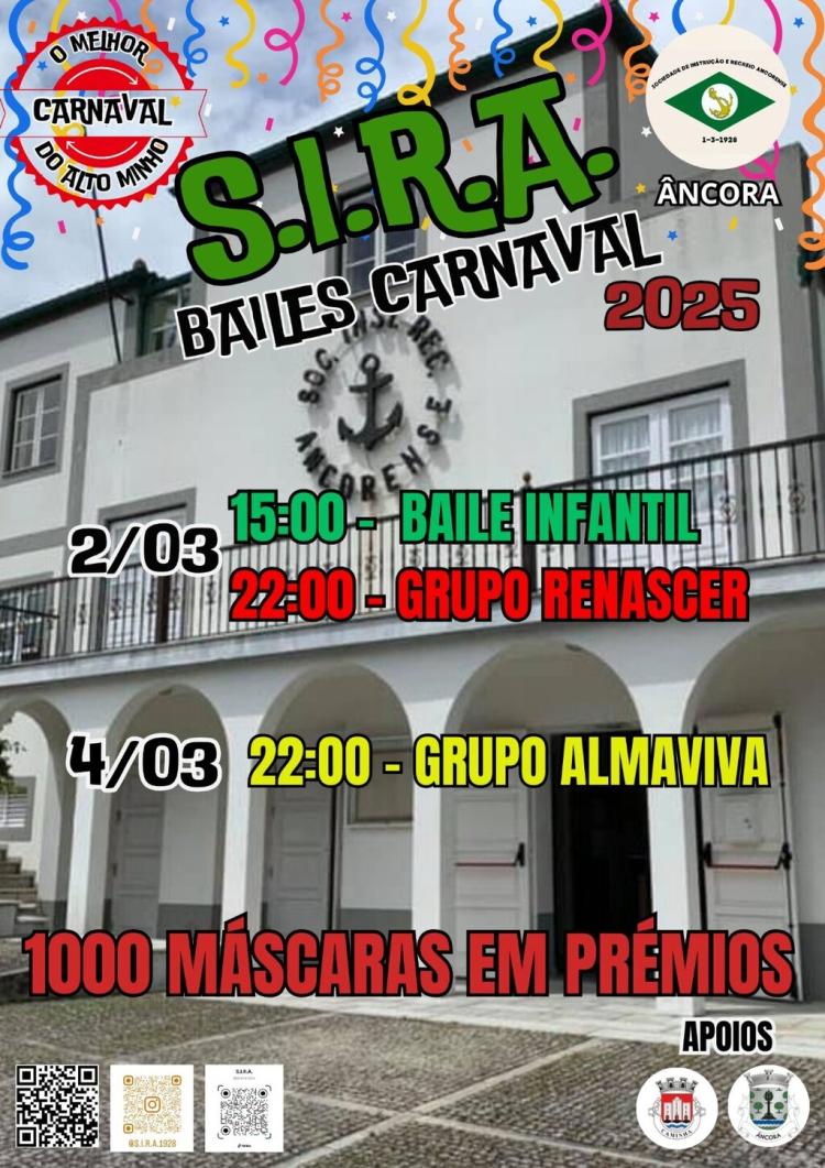 Bailes de Carnaval da SIRA