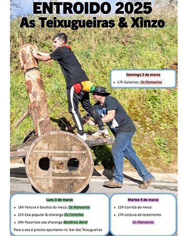 ENTROIDO AS TEIXUGUEIRAS Y XINZO