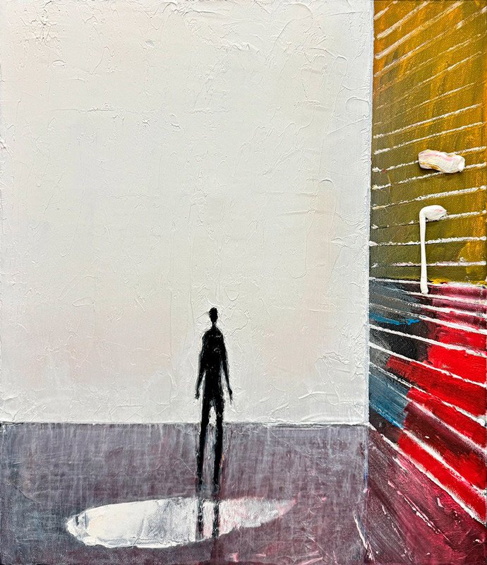 PELAYO ORTEGA.  Un paseo reflexivo por el paisaje interior, poético y conceptual de su pintura. Galería de arte Ármaga