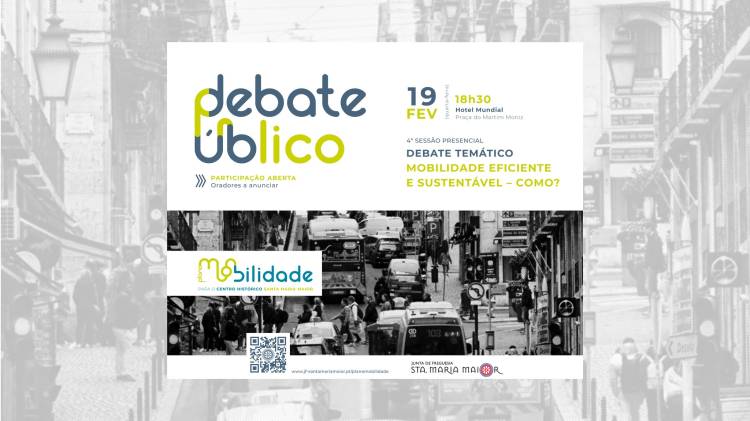 MOBILIDADE EFICIENTE E SUSTENTÁVEL – COMO? | DEBATE PLANO MOBILIDADE