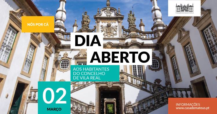 Dia Aberto // Entrada gratuita para os habitantes do concelho de Vila Real 