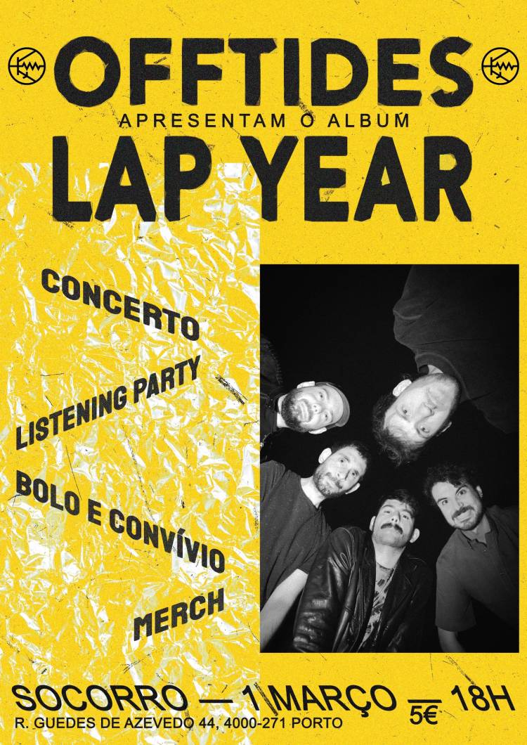OFFTIDES apresentam o álbum 'LAP YEAR'
