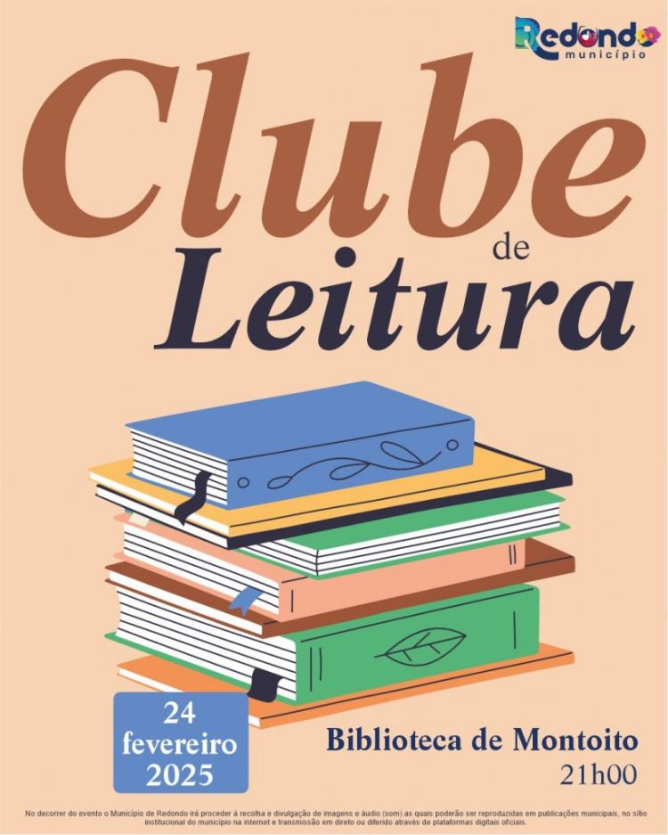 Clube de Leitura | 24 de fevereiro | 21h00 | Biblioteca de Montoito