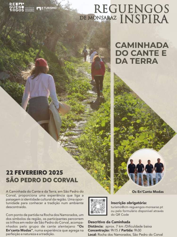 Caminhada do Cante e da Terra | São Pedro do Corval