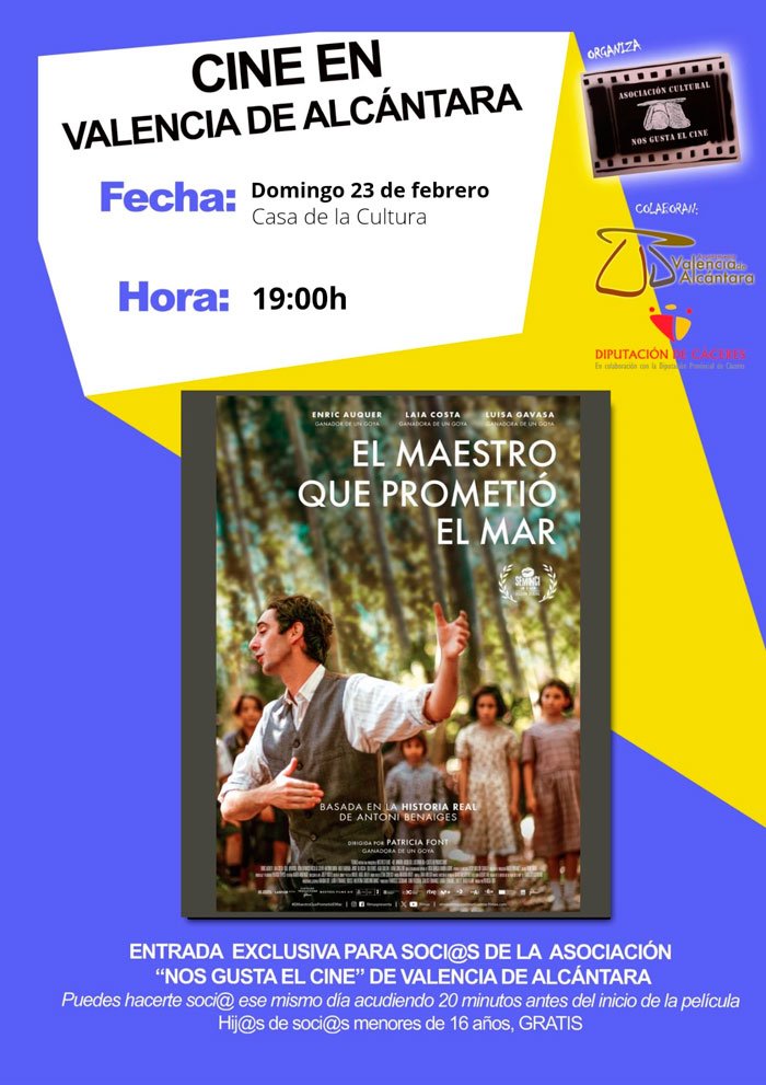 Cine: El Maestro que prometió el mar