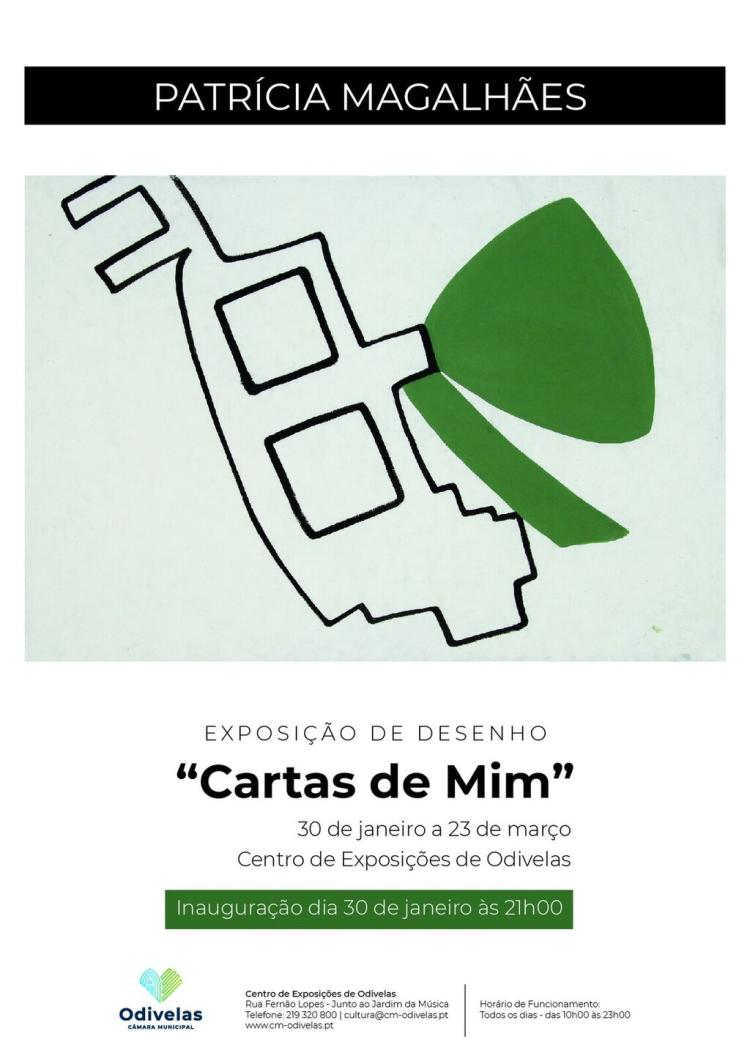 'CARTAS DE MIM', de Patrícia Magalhães | Exposição de desenho