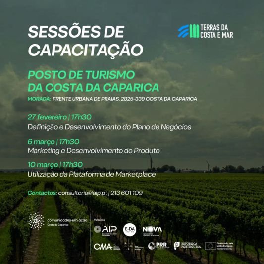 Sessões de Capacitação - 27 fevereiro, 6 e 10 março