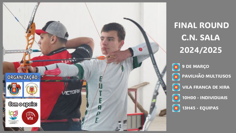 Pavilhão Multiusos de Vila Franca de Xira acolhe Campeonato Nacional de Tiro com Arco de Sala – Fase Final