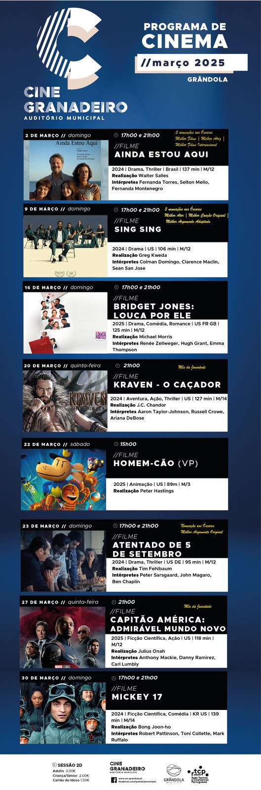 CULTURA | Cinema - Março