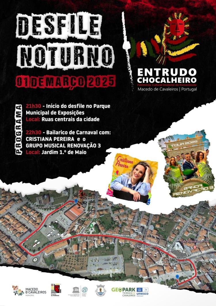 Desfile Noturno - Entrudo Chocalheiro 2025