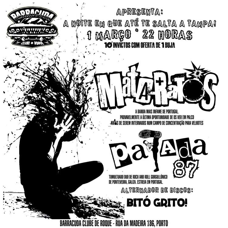 Mata-Ratos # Patada 87 (gal)- Alternador: Bitó Grito!