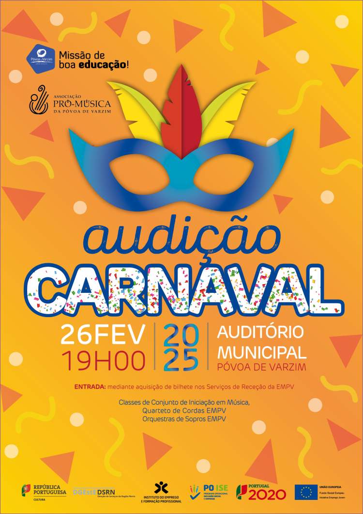 Audição de Carnaval da Escola de Música