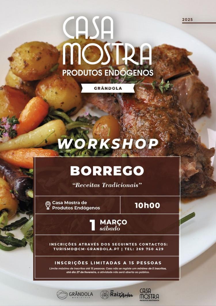 CASA MOSTRA | Workshop - Borrego « Receitas Tradicionais»