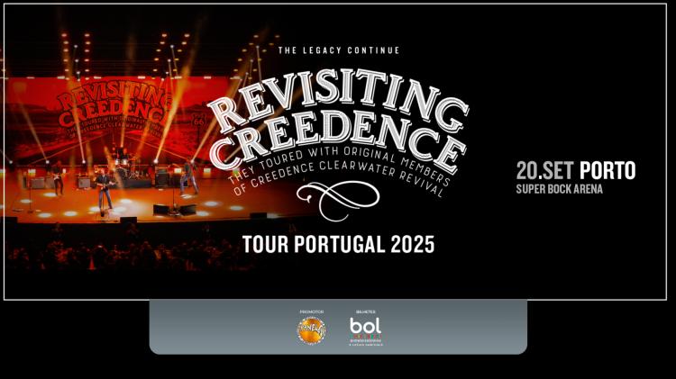 Revisiting Creedence The Legacy Continue - 20 Setembro, 21:00