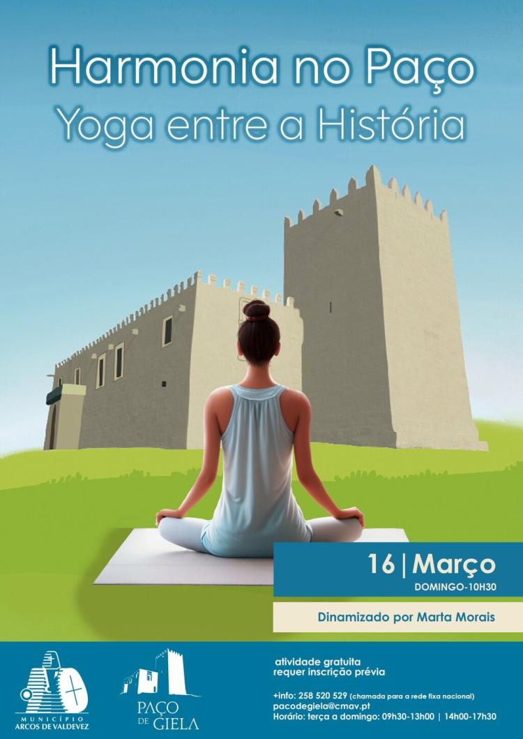 Harmonia no Paço: Yoga entre a História