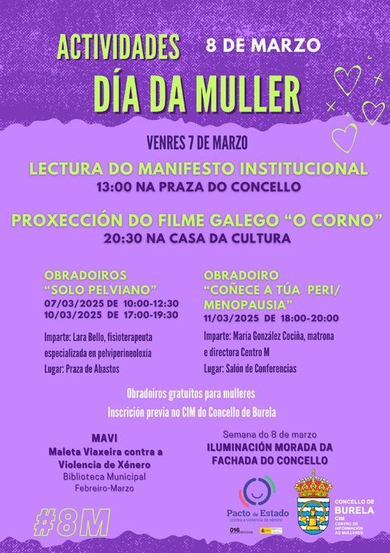 8 de marzo de 2025 - Día da Muller