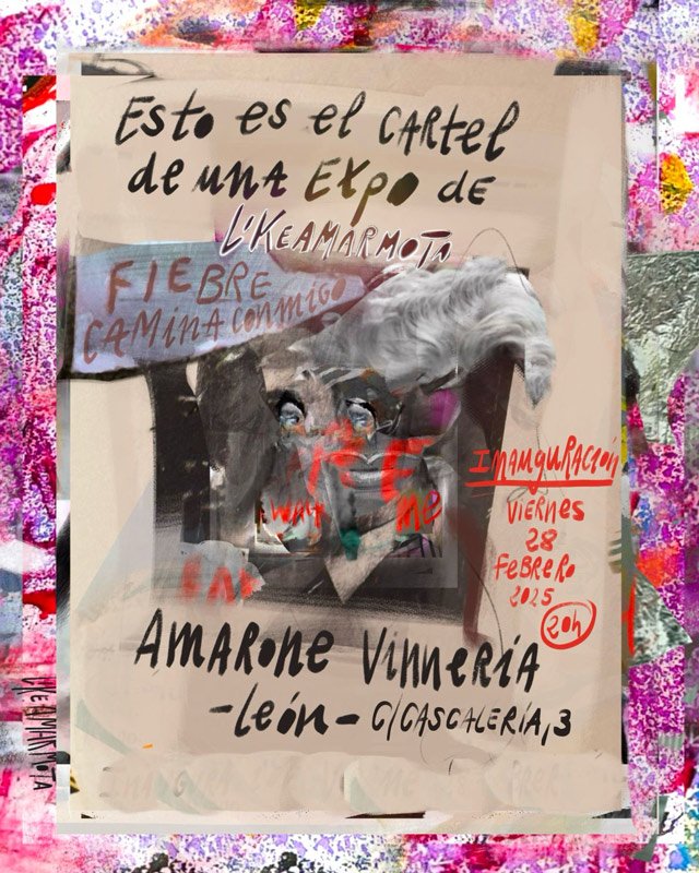 «fiebre, camiba, conmigo» de Likeamarmota. Amarone Vinneria