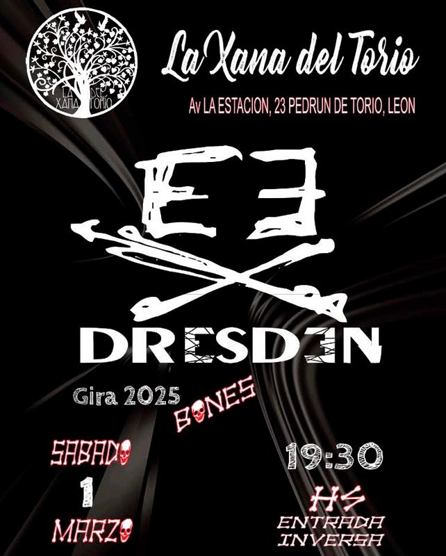 DRESDEN Banda de Hard Rock con esencia de los 80´-90´ de Vitoria-Gasteiz. La Xana del Torío