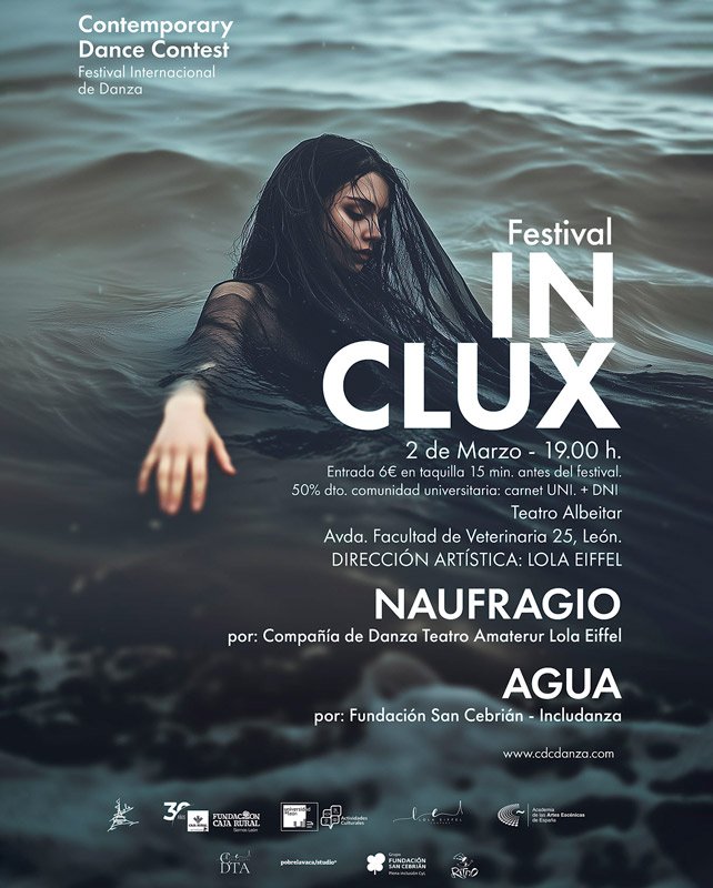 FESTIVAL INCLUX – «NAUFRAGIO» Y «AGUA». Teatro El Albéitar