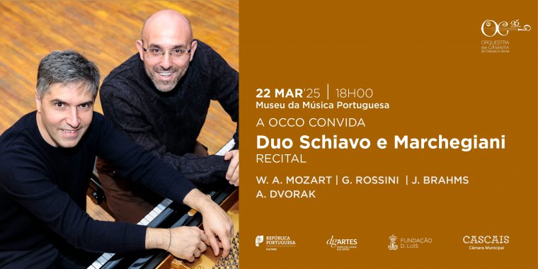 Recital | A OCCO - Orquestra de Câmara de Cascais e Oeiras convida Duo Schiavo e Marchegiani