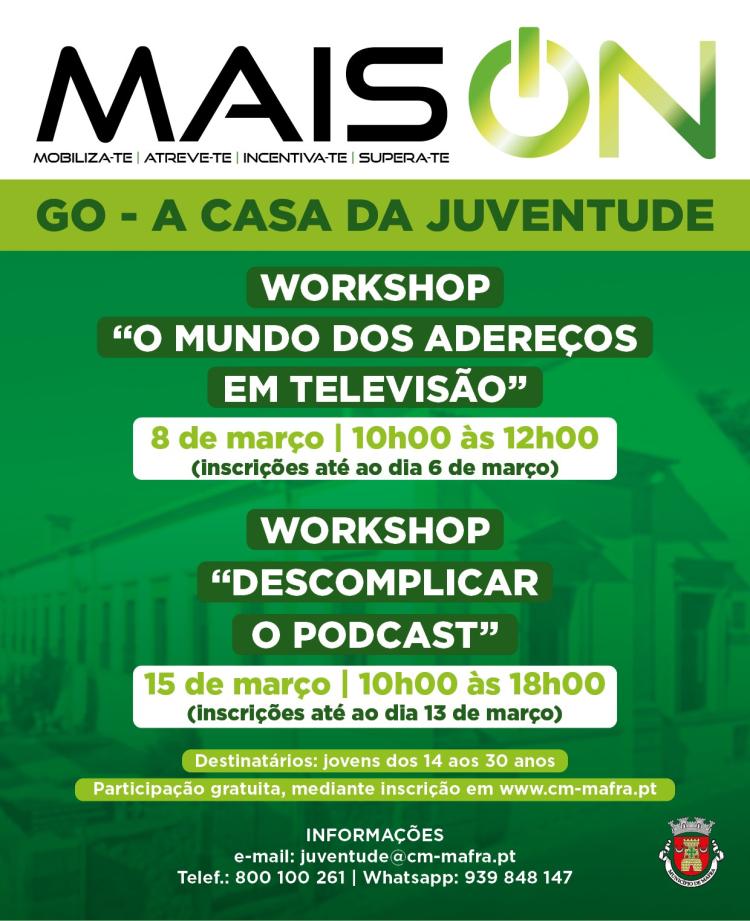 Workshop 'O Mundo dos Adereços em Televisão'