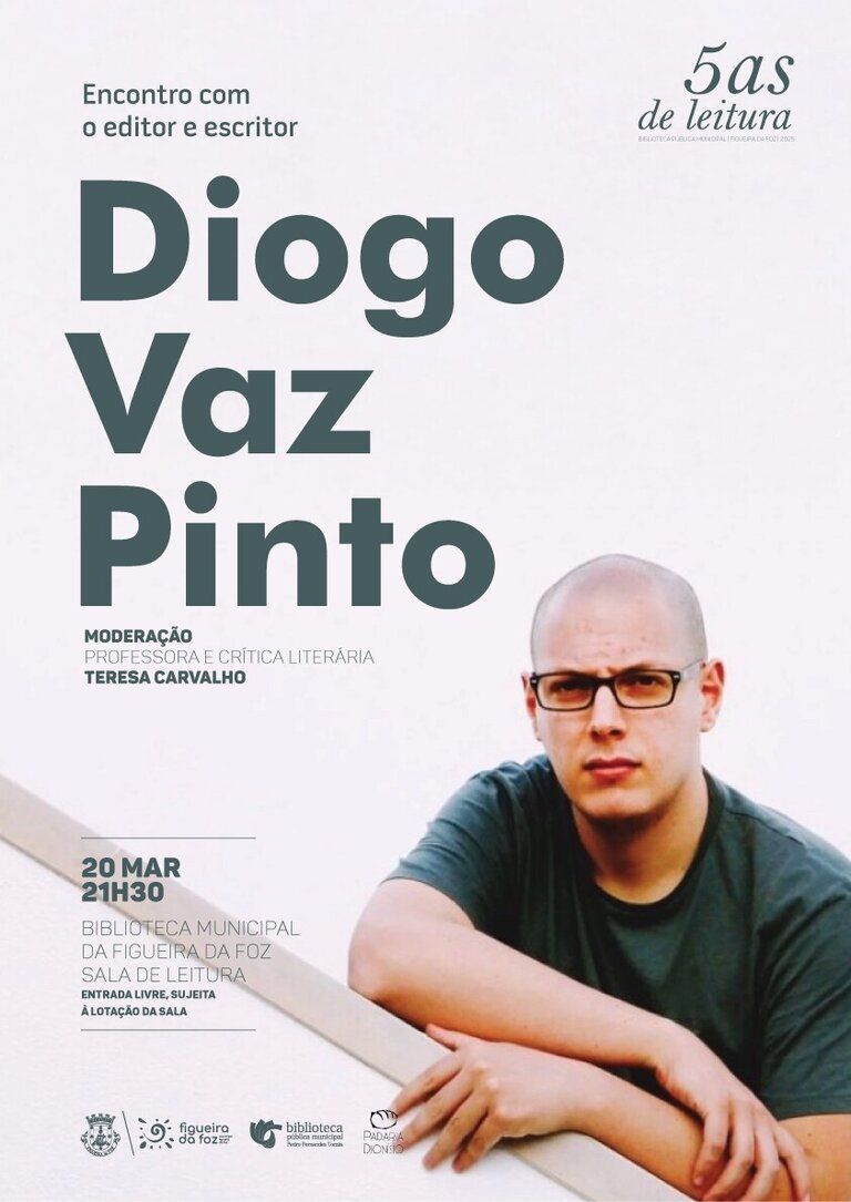 5as de Leitura com Diogo Vaz Pinto