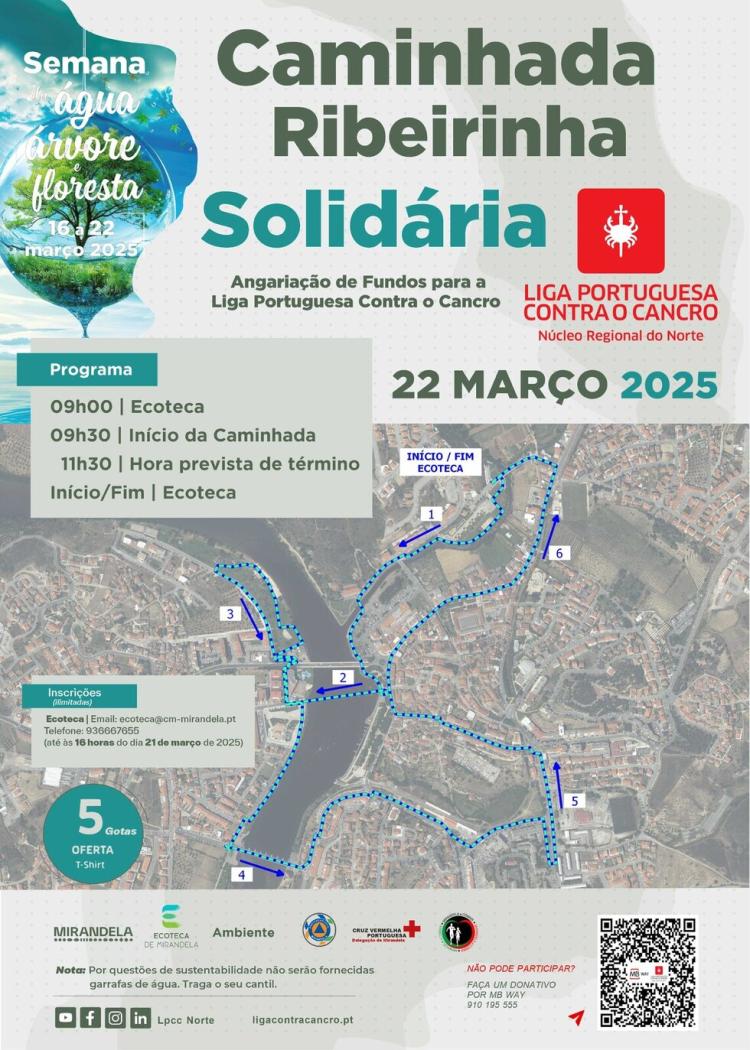 Caminhada Solidária Ribeirinha | Semana da Água, Árvore e Floresta