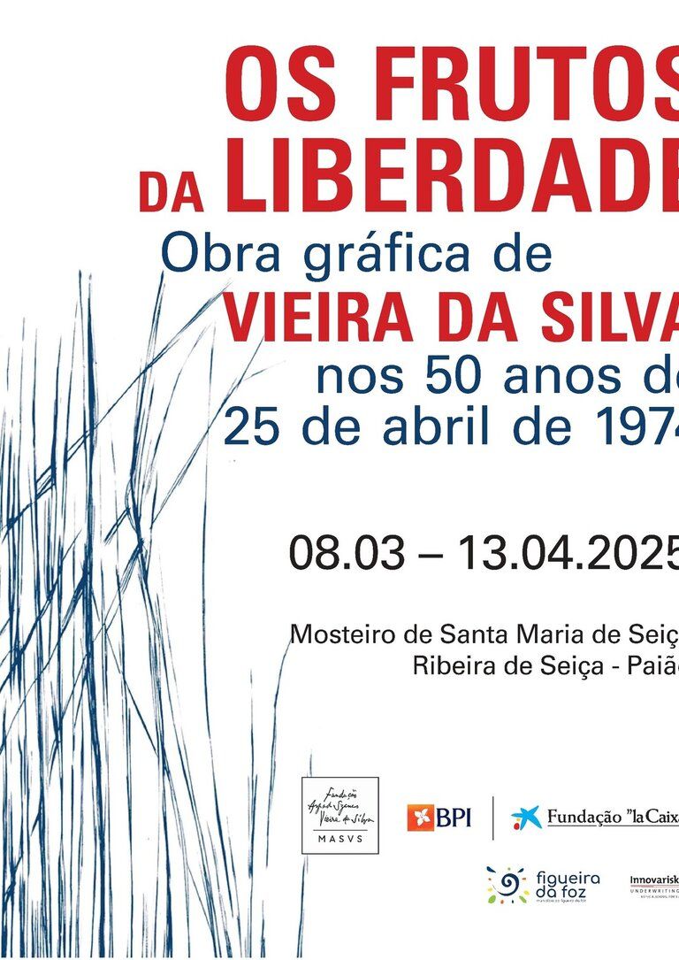 Exposição Temporária Itinerante 'Os Frutos da Liberdade', Obra Gráfica de Vieira da Silva