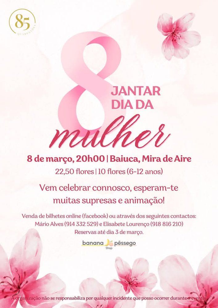 Jantar Dia da Mulher