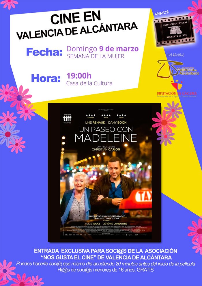 Cine: Un paseo con Madeleine