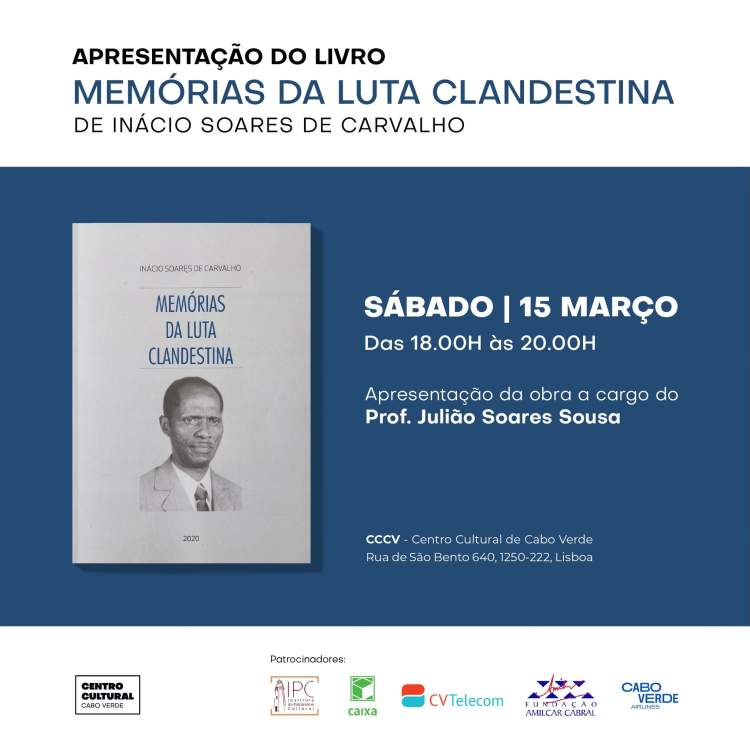 Apresentação do livro 'MEMÓRIAS DA LUTA CLANDESTINA', de Inácio Soares De Carvalho
