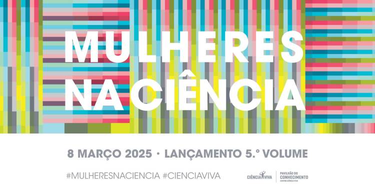 Mulheres na Ciência - Lançamento 5.º volume