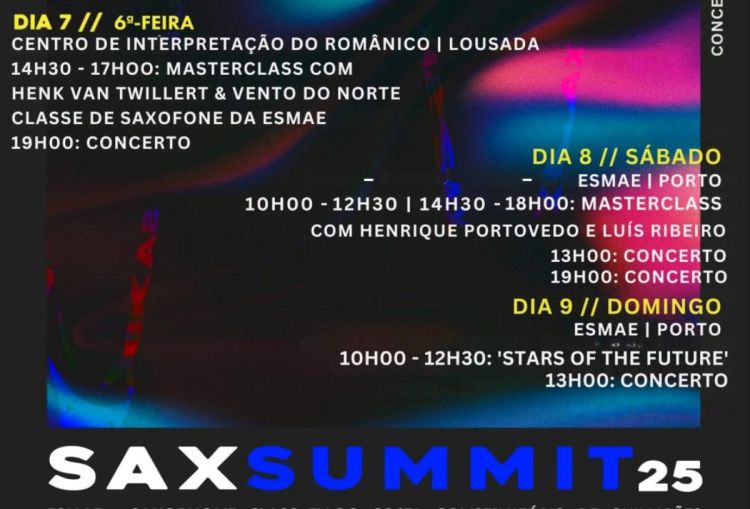 SaxSummit 25 - Concerto de Saxofones