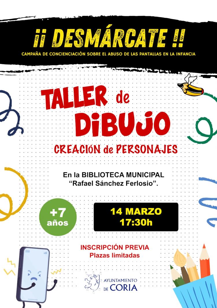 Taller de dibujo para niños/as