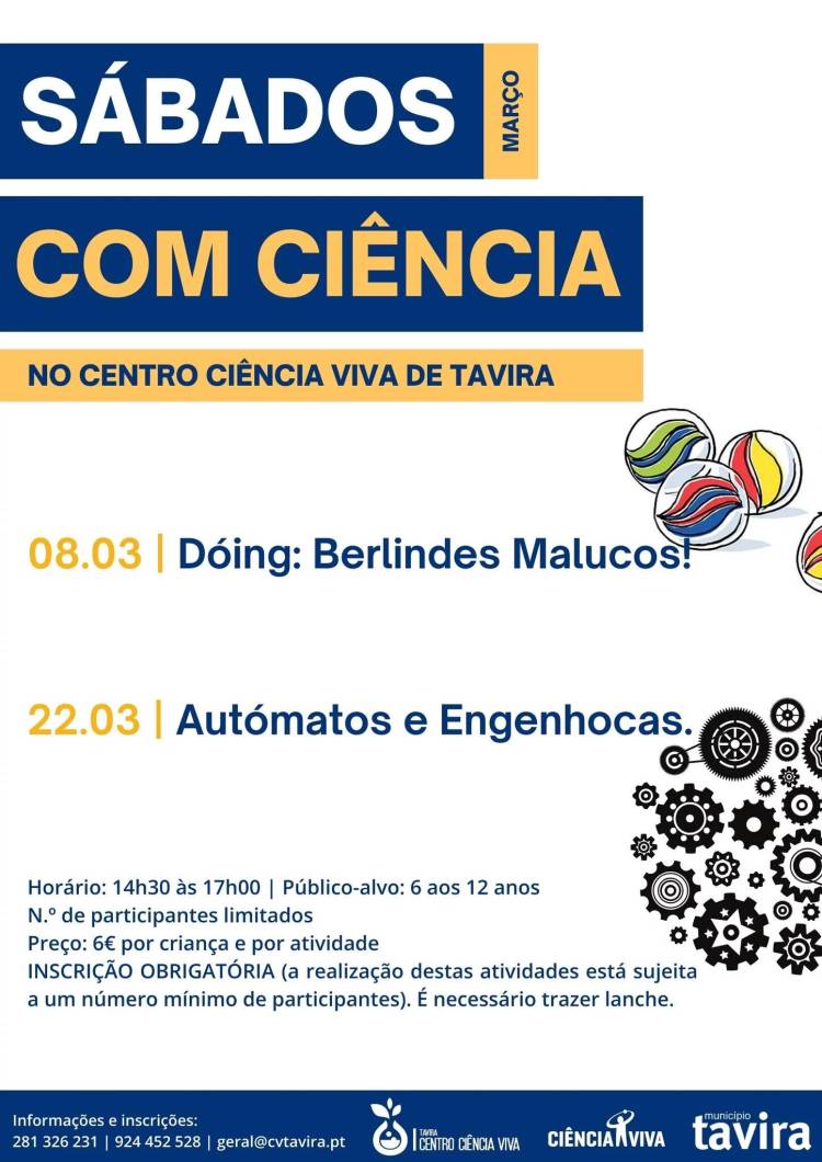 Oficina “Sábados com Ciência”: Dóing – Berlindes Malucos