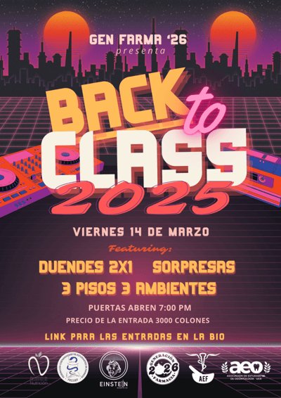 BACK TO CLASS 2025